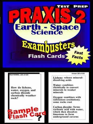 cover image of PRAXIS 2 Earth/Space Sciences Test&#8212;PRAXIS General Science Flashcards&#8212;PRAXIS 2 Prep Exam Workbook